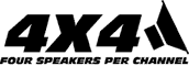 4X4 - Four Speakers per Channel
