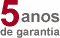 Os nicos do Brasil com garantia de 5 anos