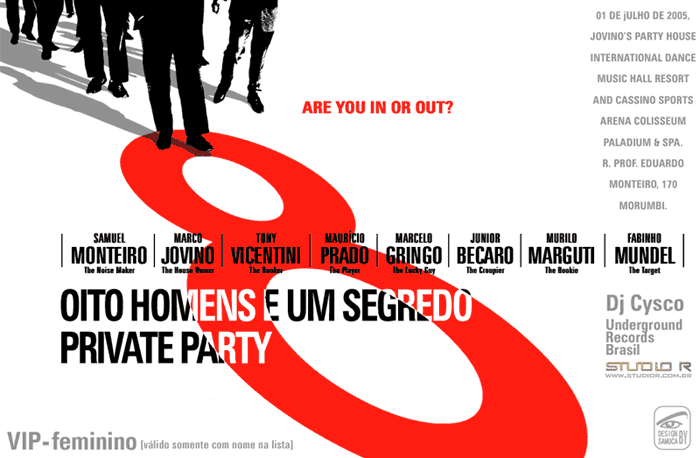 8 Homens e um Segredo - Private Party