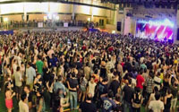 Show do Frejat sonorizado pela Lase Som.