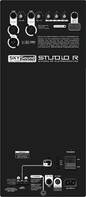 SKY Sound 200 Fly rear panel