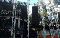 Estrutura completa para grandes eventos.