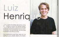 Luiz em matéria especial para revista especializada em áudio profissional.