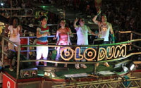 Marcos já foi técnico do Olodum, entre muitas outras bandas de famosas.
